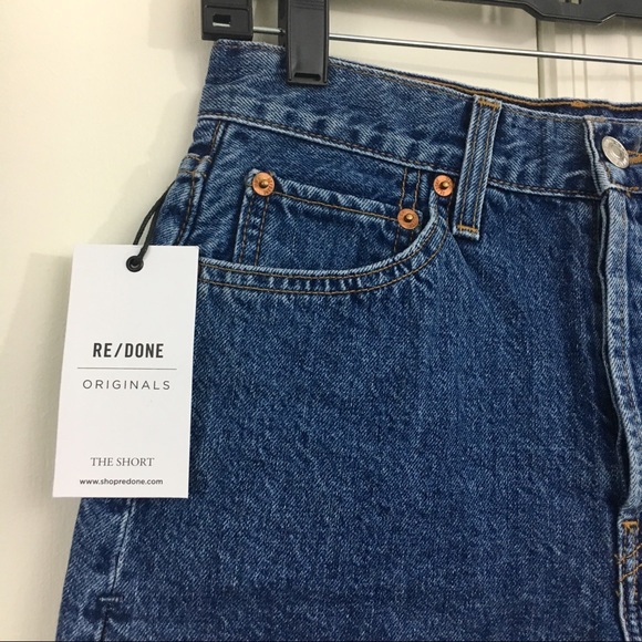 {Re/Done} High Rise Short - Picture 2 of 7